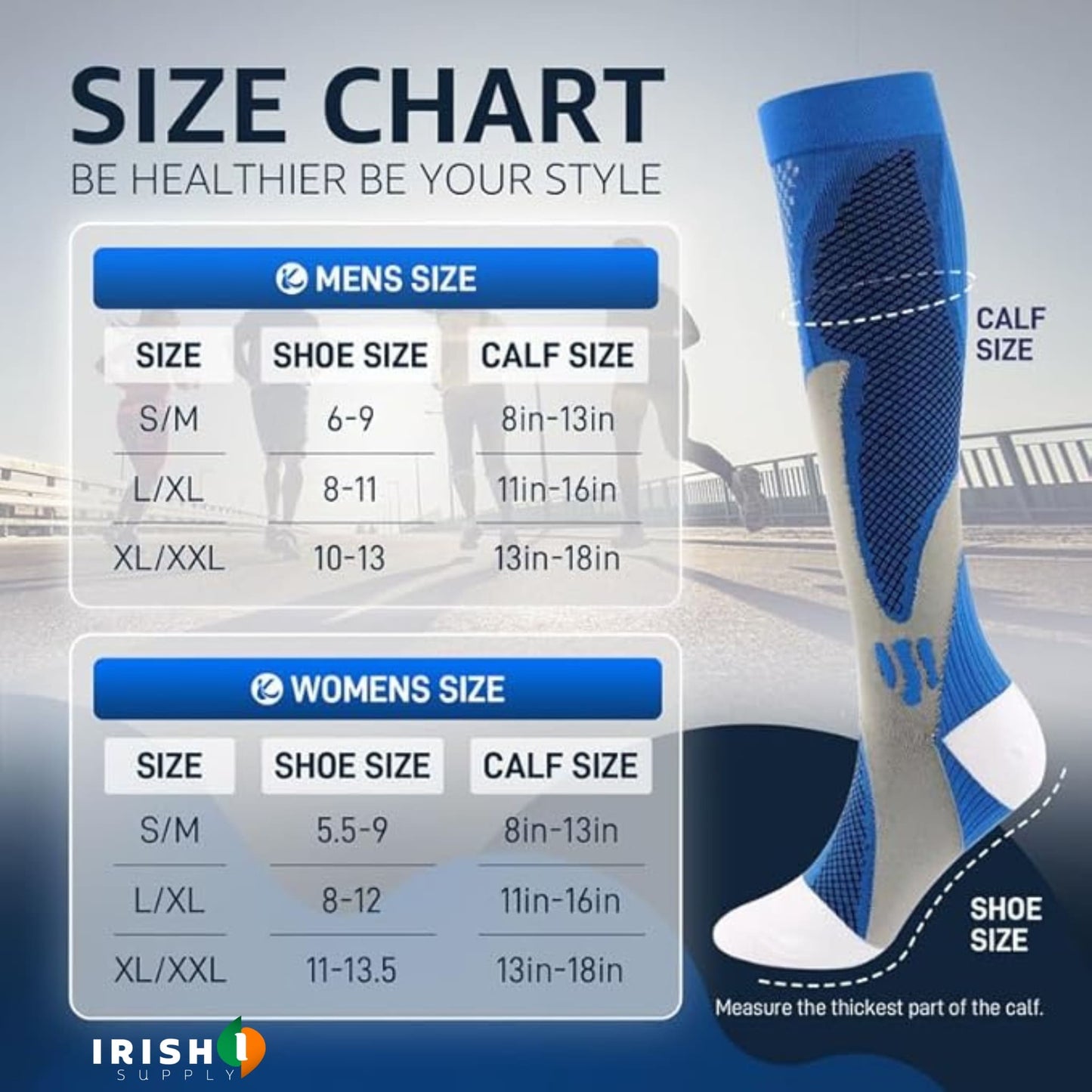 CIRCUFLEX 20-30mmHg Athletic Compression Wear