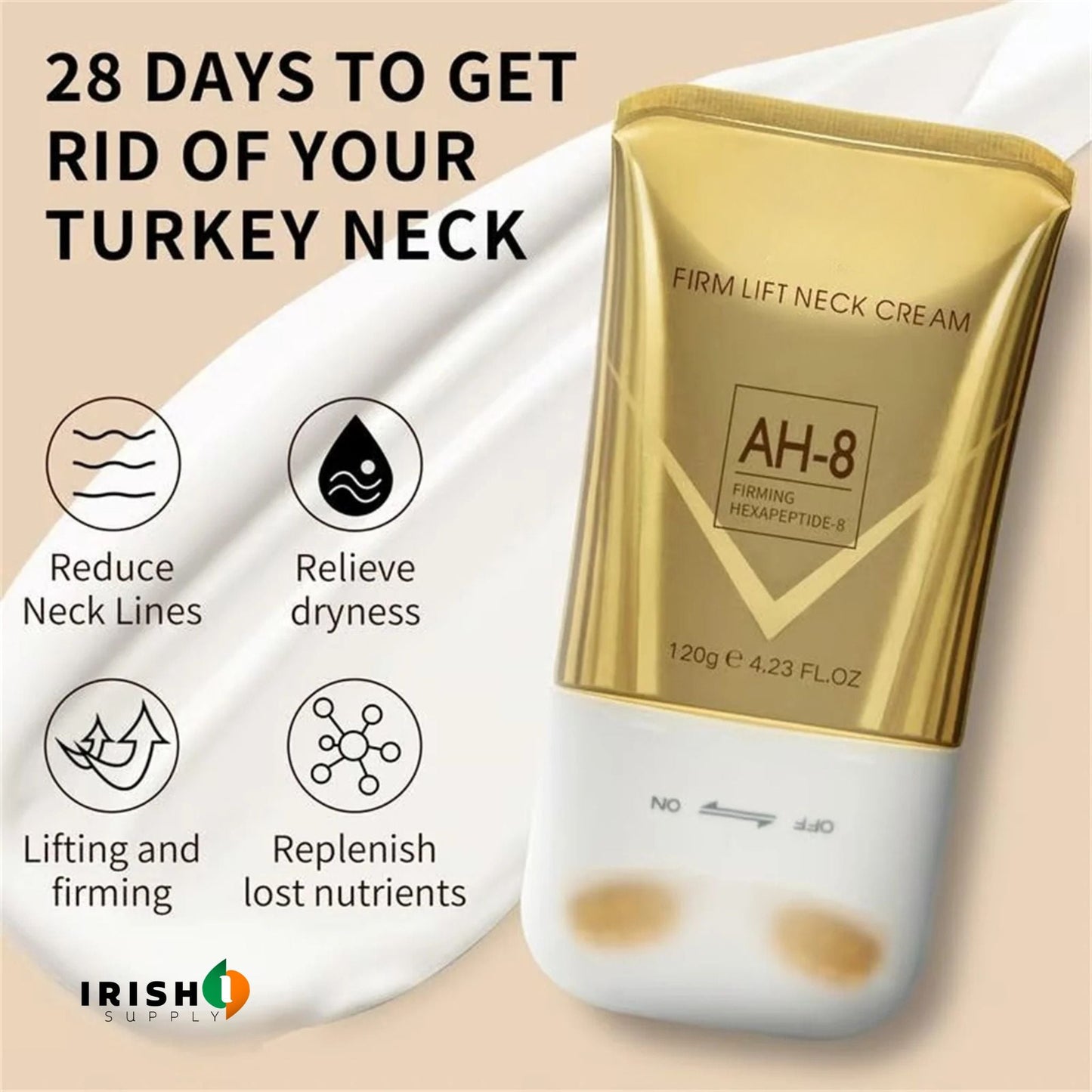DERMALIFT Revitalizing Neck & Eye Treatment Cream