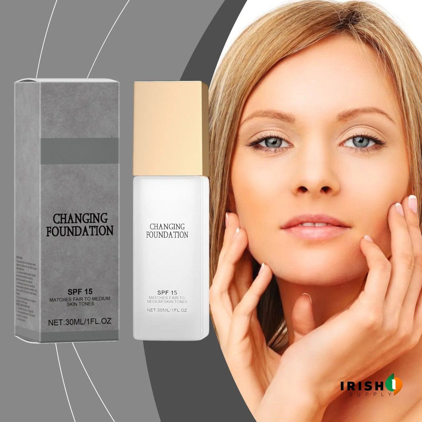 DERMASHIFT™ Skin-Adaptive Foundation | Flawless Match in Seconds