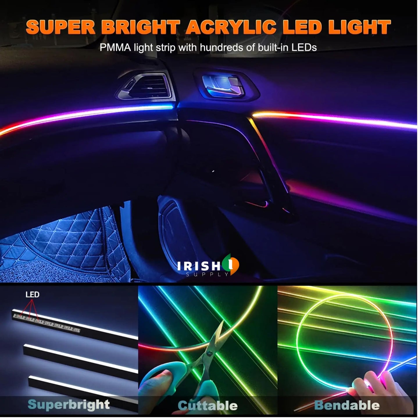 DRIFTLUX RGB Car Mood Lighting System