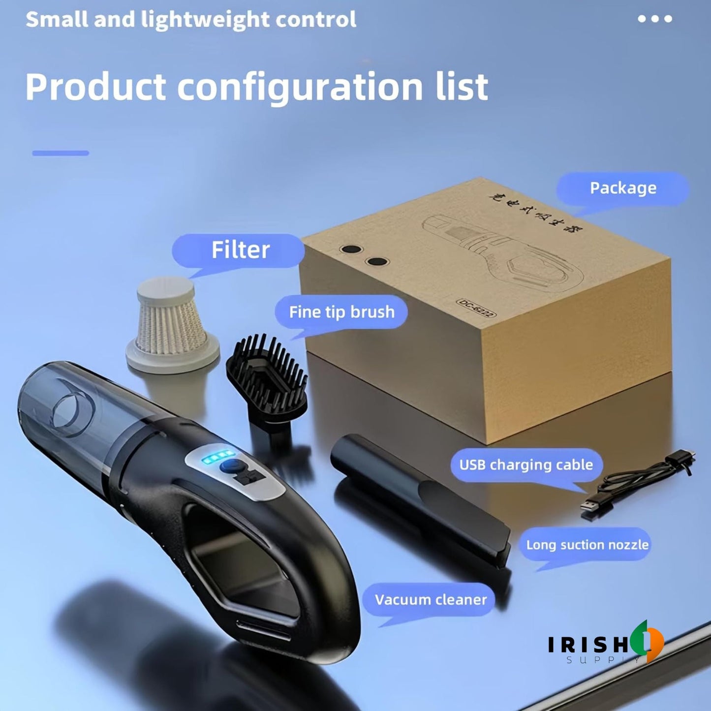 DUSTFORCE Precision Auto Cleaning Tool