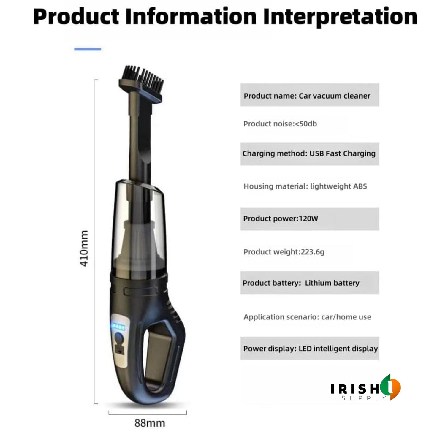 DUSTFORCE Precision Auto Cleaning Tool