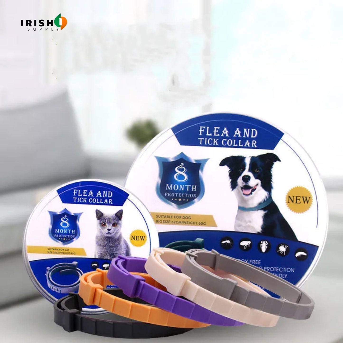 FURGUARD Lightweight Pet Bug Repellent Collar