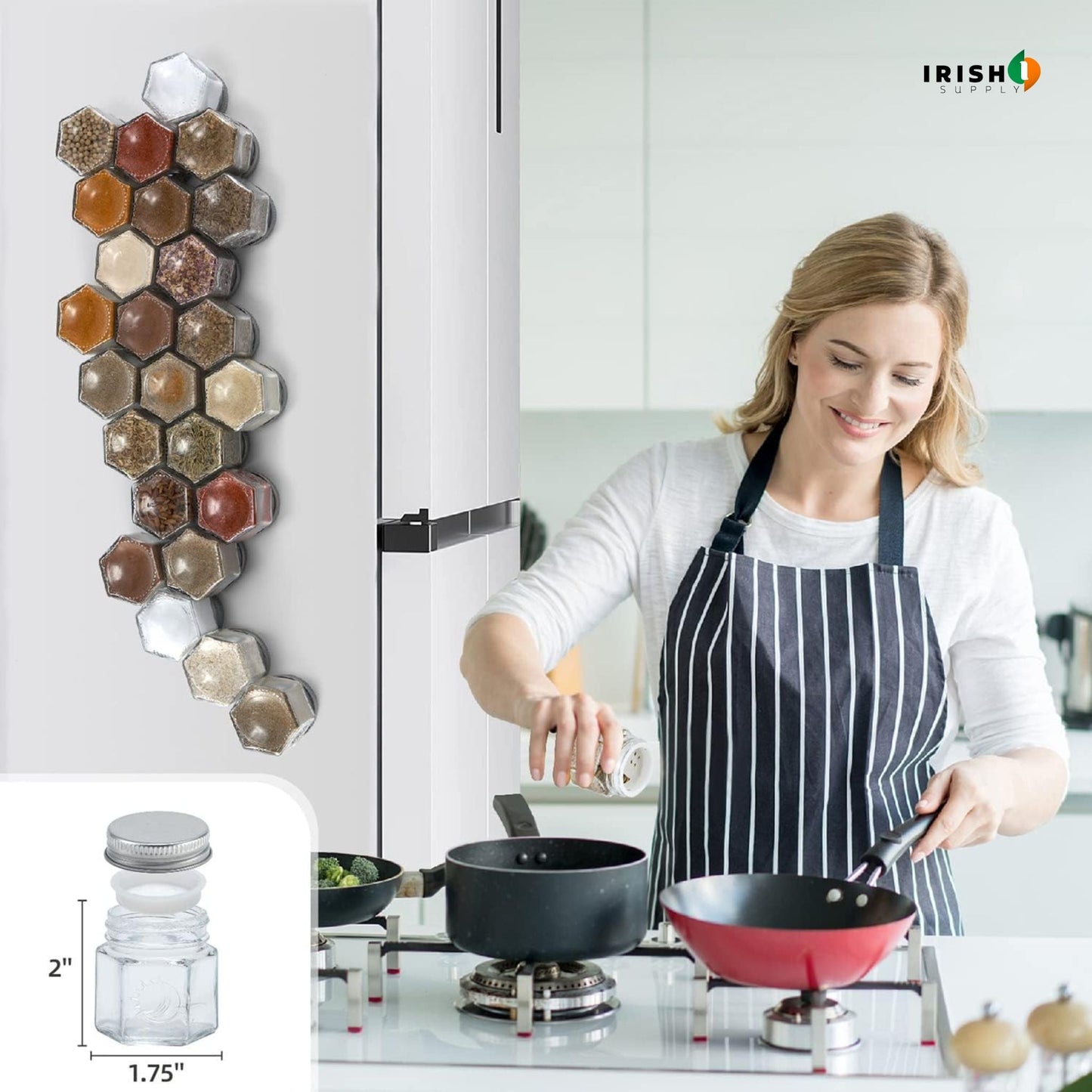GRIPSPICE Smart Magnetic Spice Jars