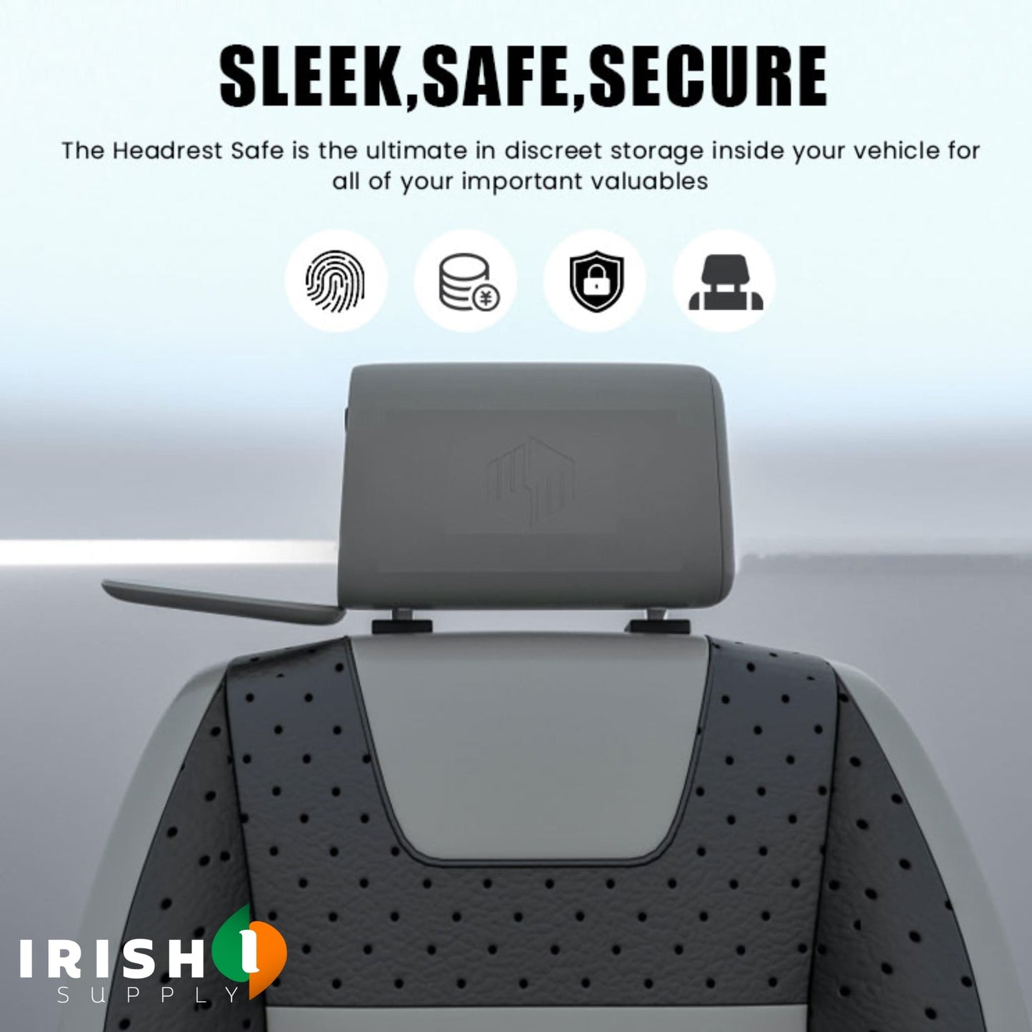 GUARDNEST  Secure Headrest Lock Box