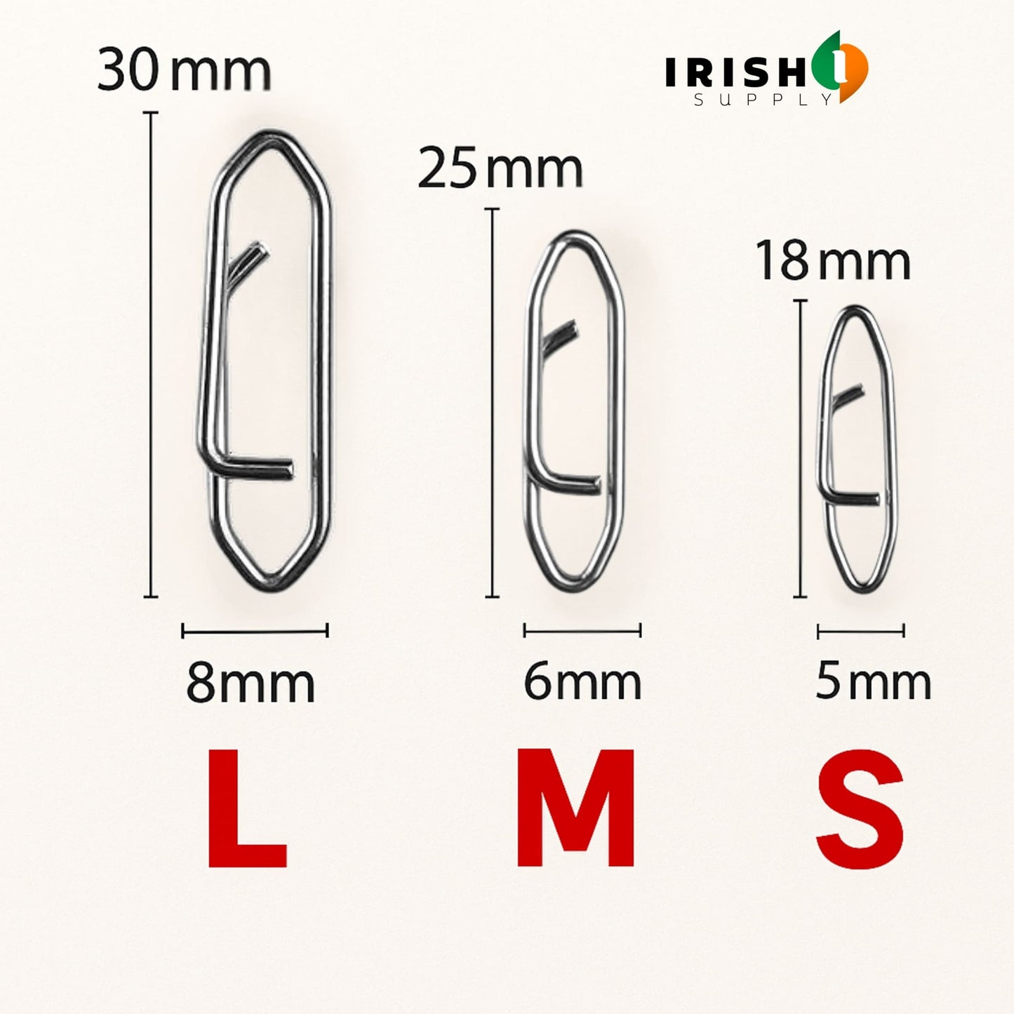 HOOKVAULT  Stainless Steel Lure Snap Connectors