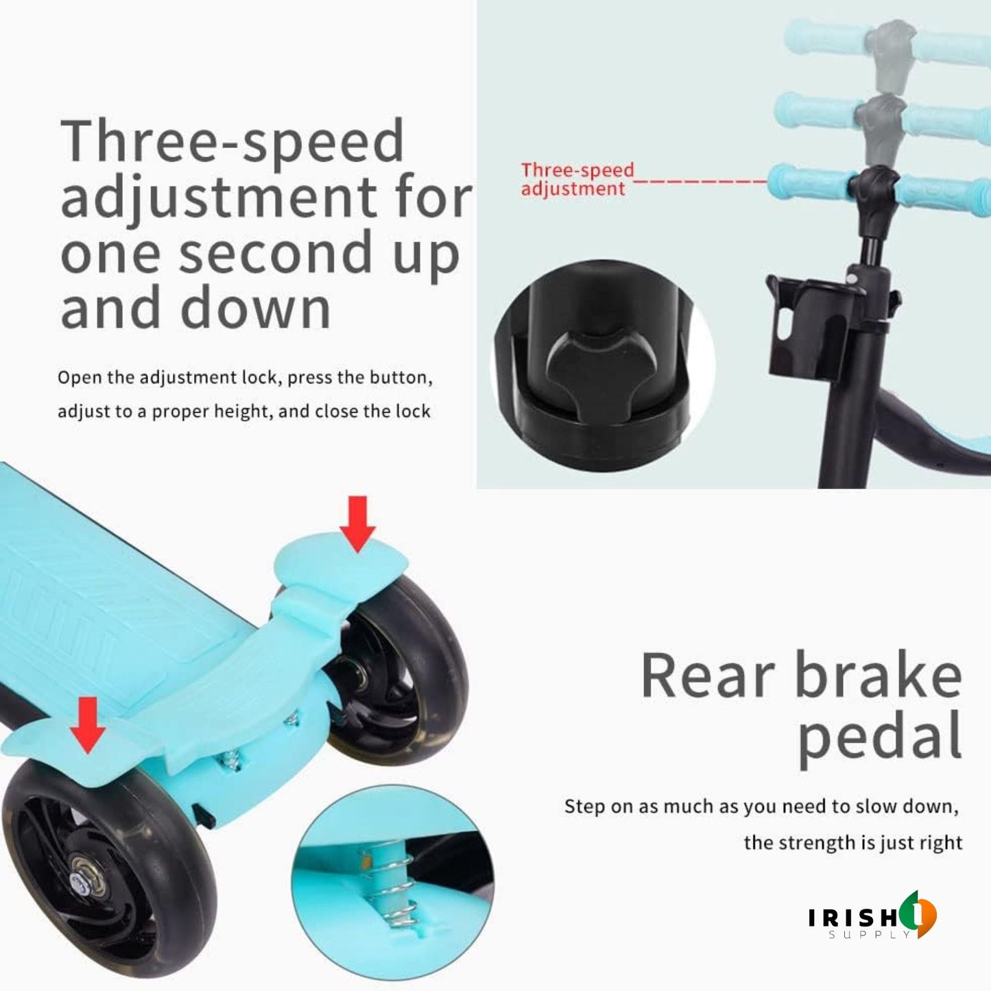 MINIDRIVE Convertible Push Trike Stroller
