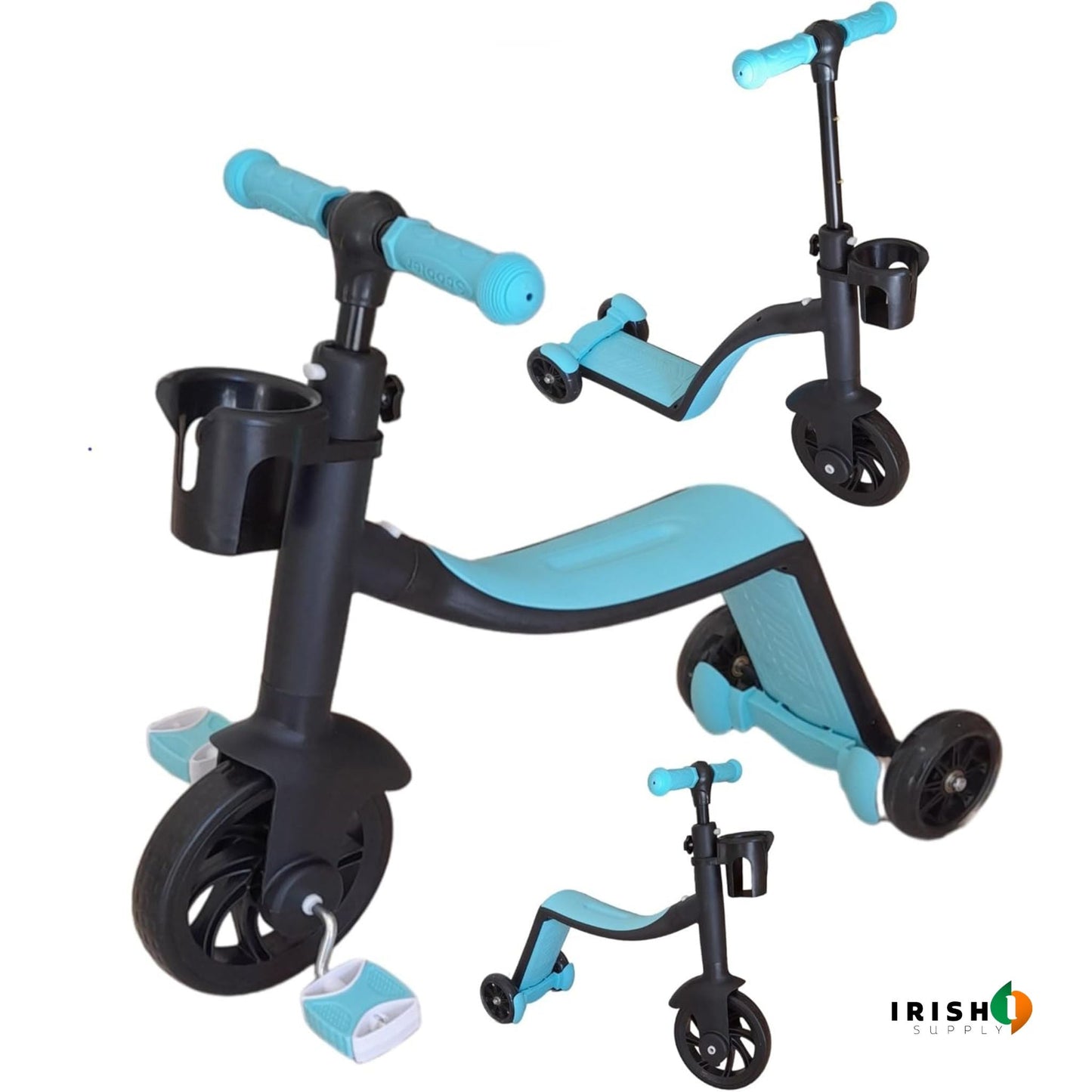MINIDRIVE Convertible Push Trike Stroller