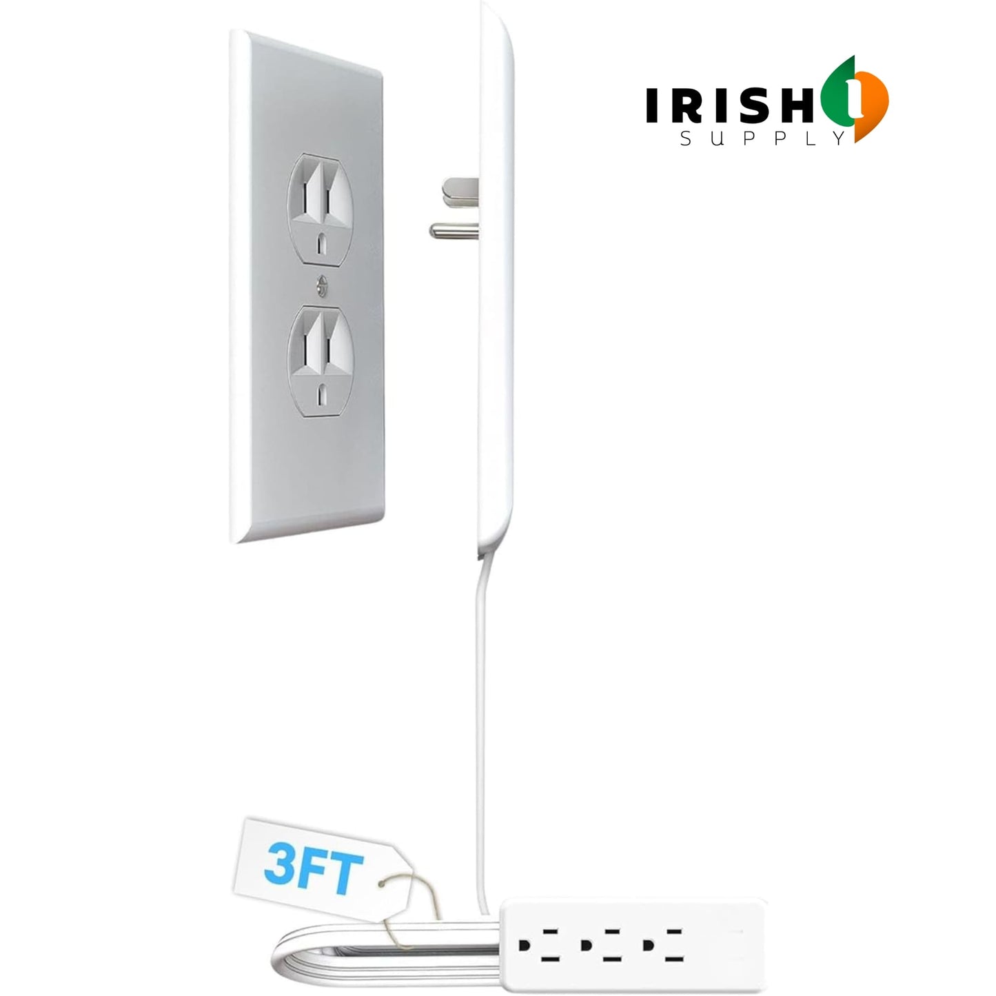 SLIMOUT Hidden Wall Outlet Extender