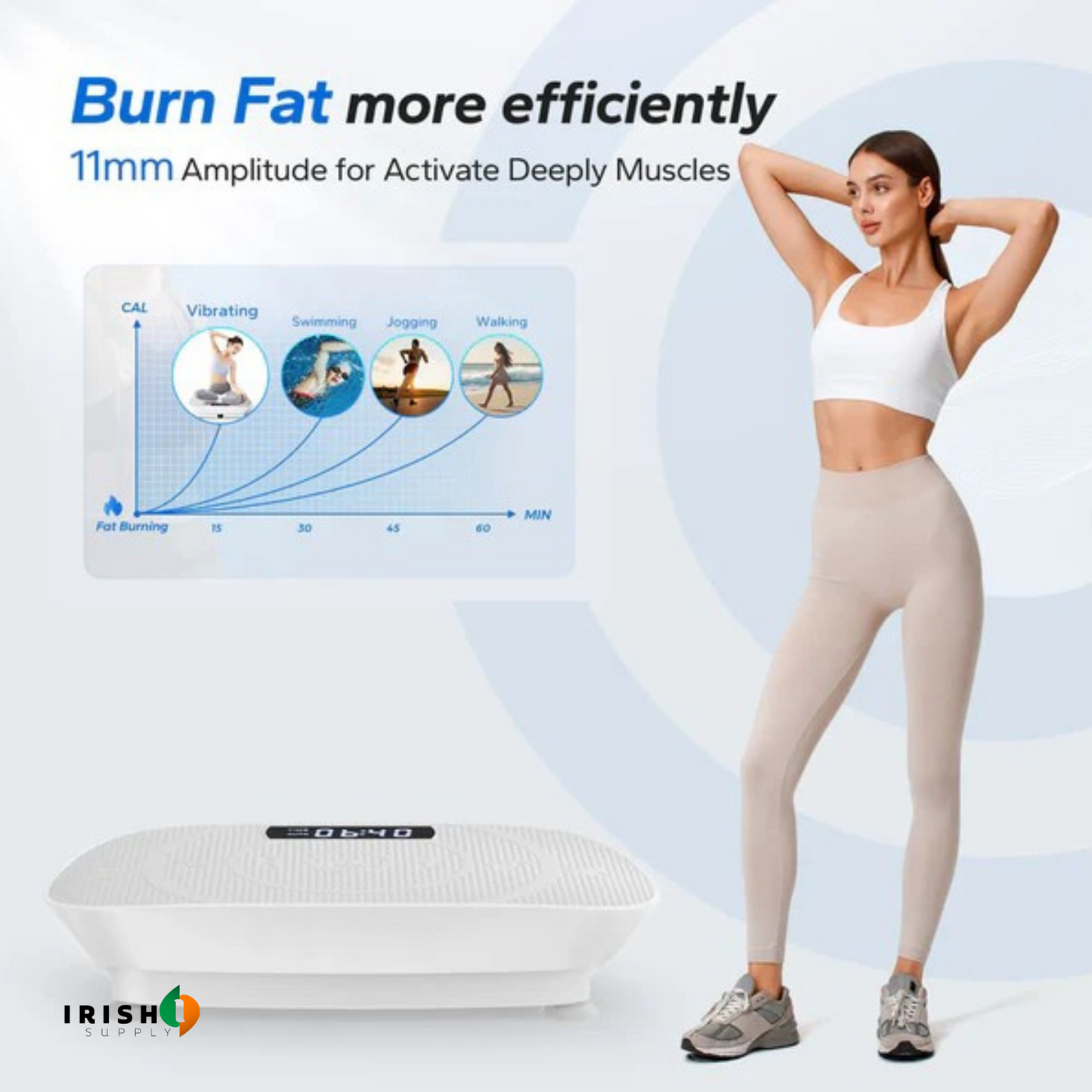 VIBROXIS Electric Whole Body Vibration Plate
