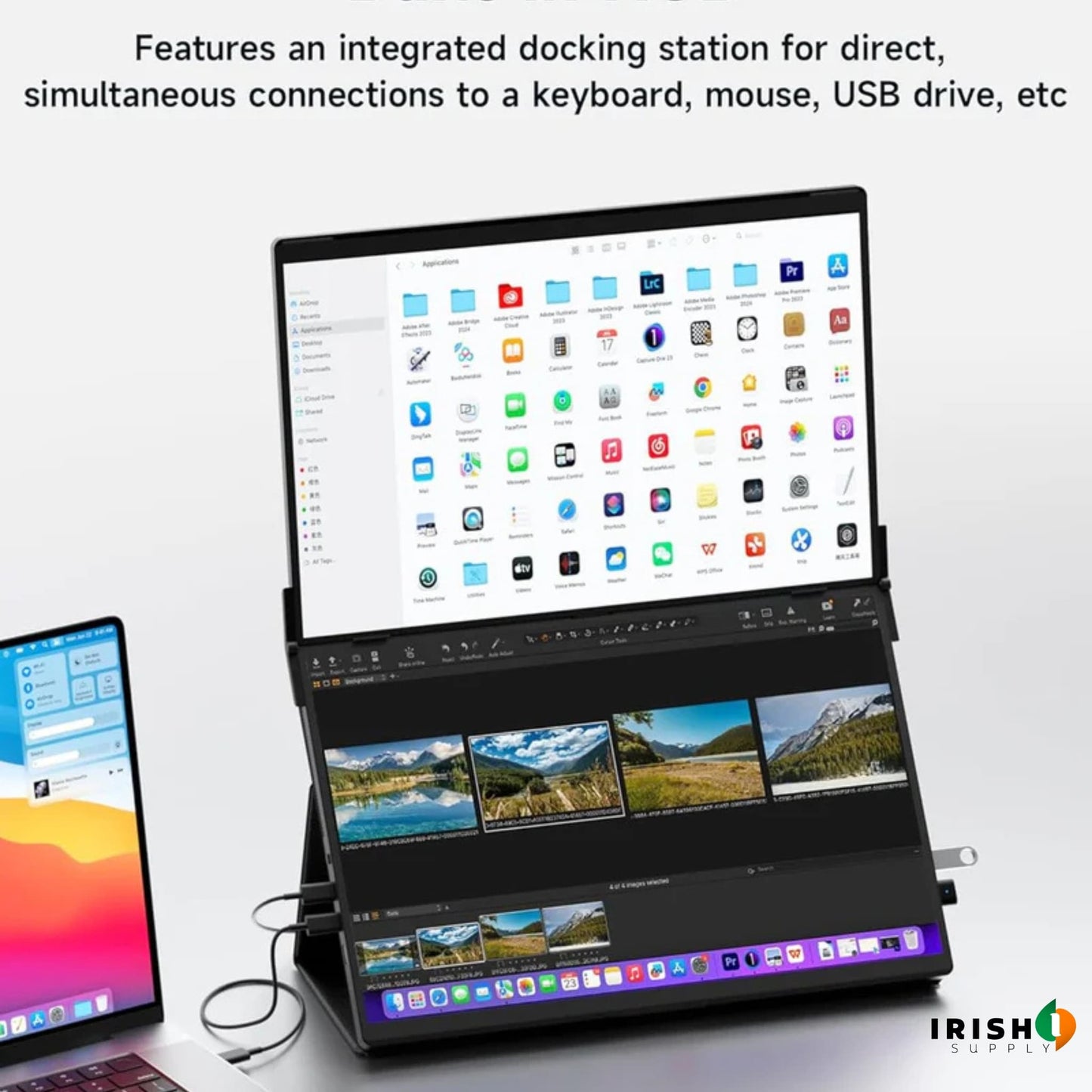 VIEWMAX 2.5K Portable Dual Display Monitor Extension