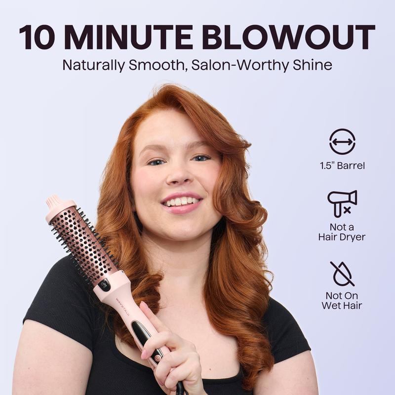 VOLUMAX 3-in-1 Negative Ion Volumizing Thermal Hair Brush